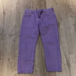 Levi's Women's Ankle Jeans in Lavender